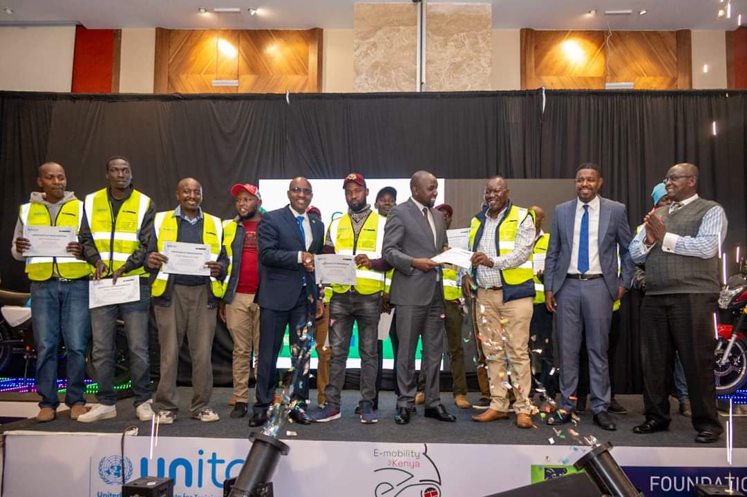 Certification of boda boda operators