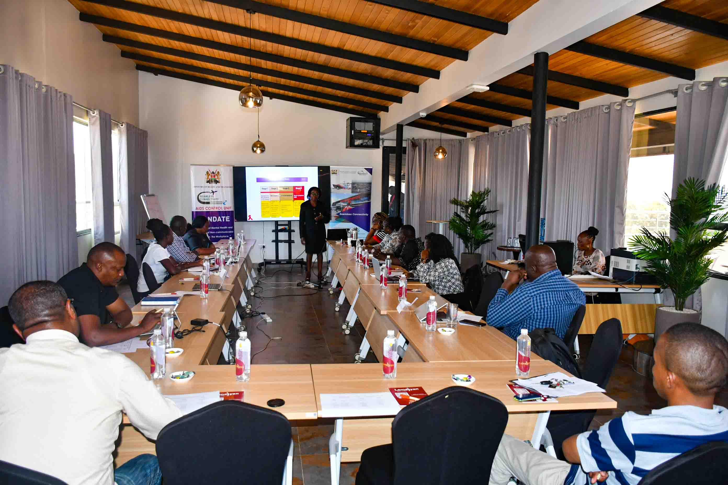 Promoting Wellbeing: State Department for Transport Workshop Tackles Mental Health and Preventing the Spread of HIV/AIDS and Non-Communicable Diseases