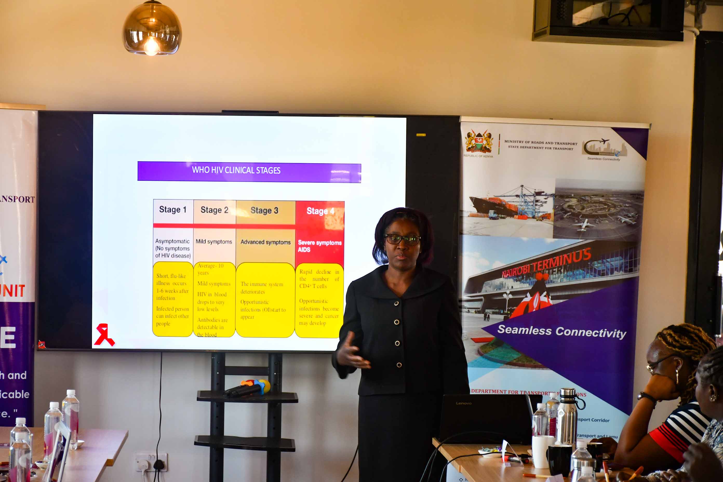 Promoting Wellbeing: State Department for Transport Workshop Tackles Mental Health and Preventing the Spread of HIV/AIDS and Non-Communicable Diseases