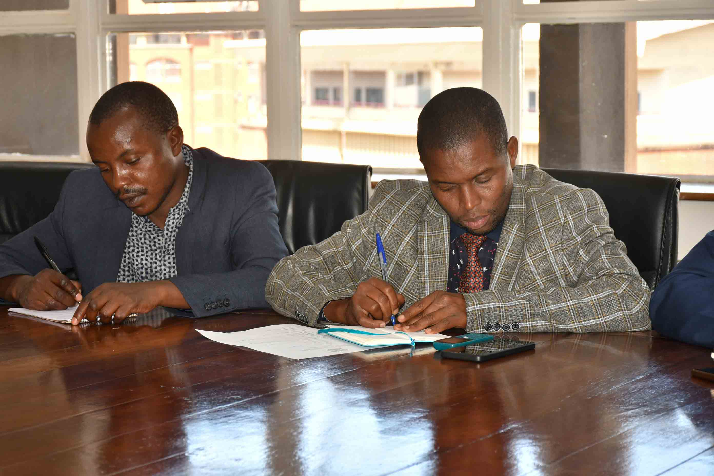 PS Daghar Signs FY 2024/2025 Performance Contracts with Departmental Heads