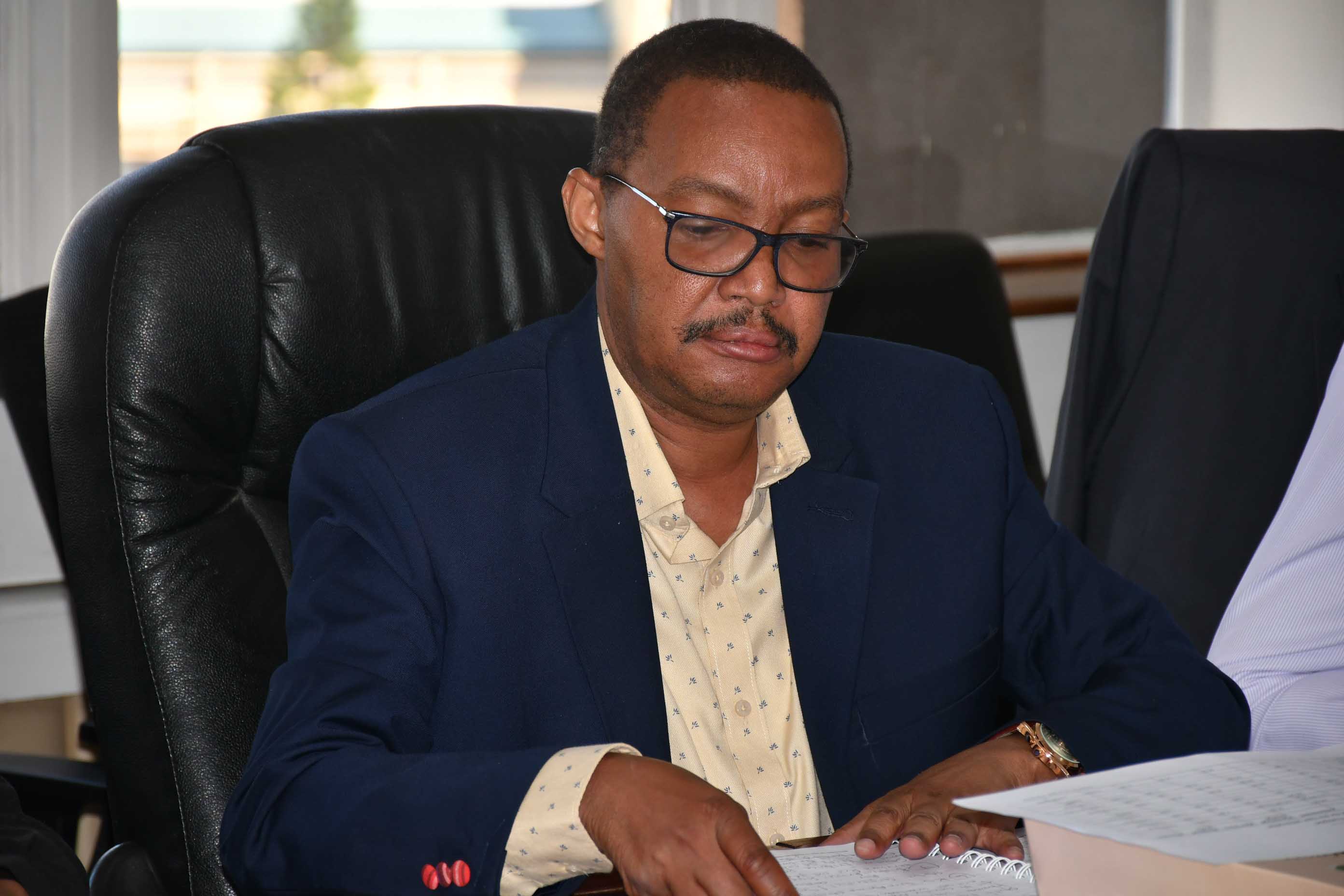 PS Daghar Signs FY 2024/2025 Performance Contracts with Departmental Heads