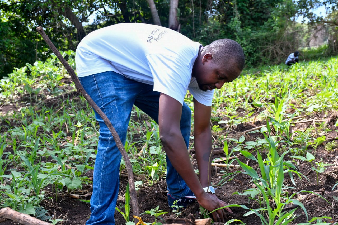State Department Undertakes Tree Growing Activity in Lambwe Forest, Homabay County