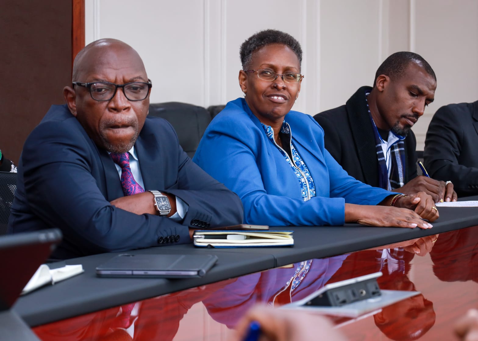 Recognition for Exemplary Performance - Handover Certificate by the Directorate of National Cohesion and Values