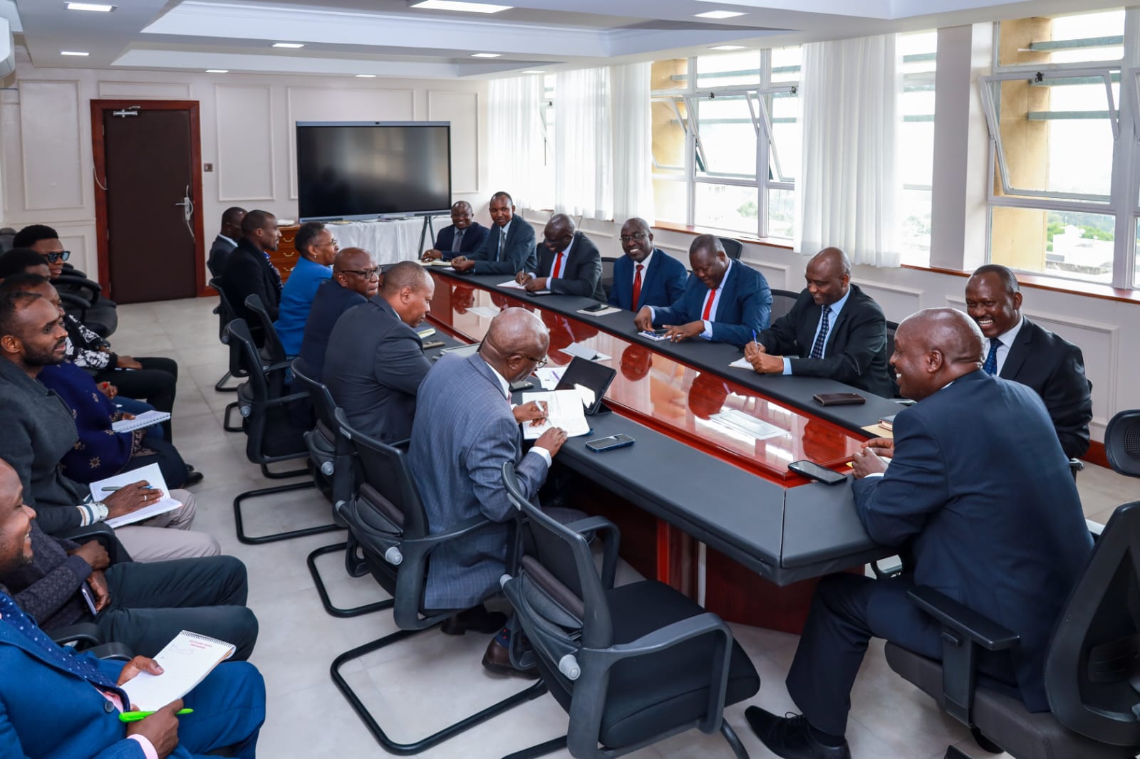 Recognition for Exemplary Performance - Handover Certificate by the Directorate of National Cohesion and Values