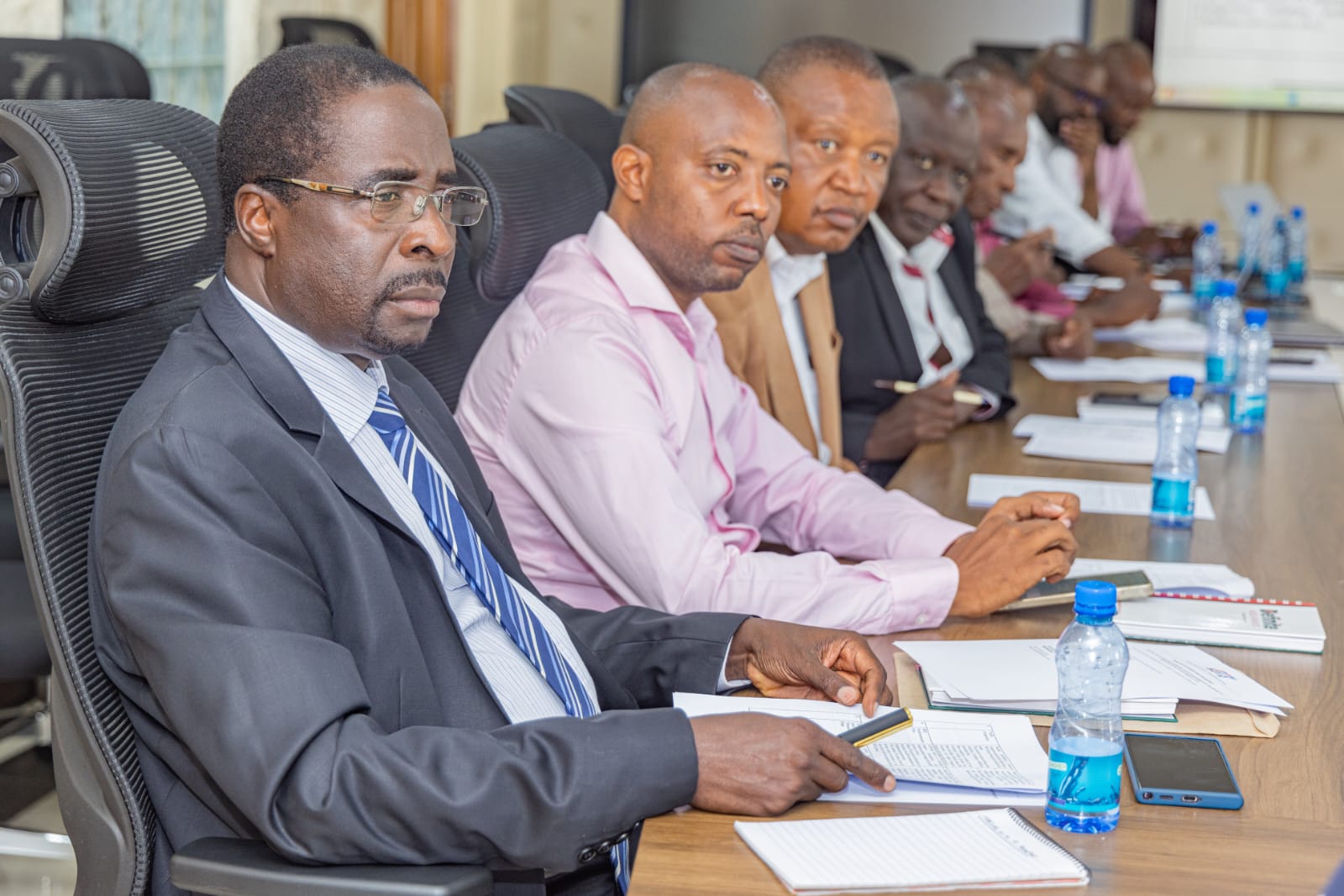 Transport P.S. Holds Consultative Meeting with Federation of Public Transport Sector Members