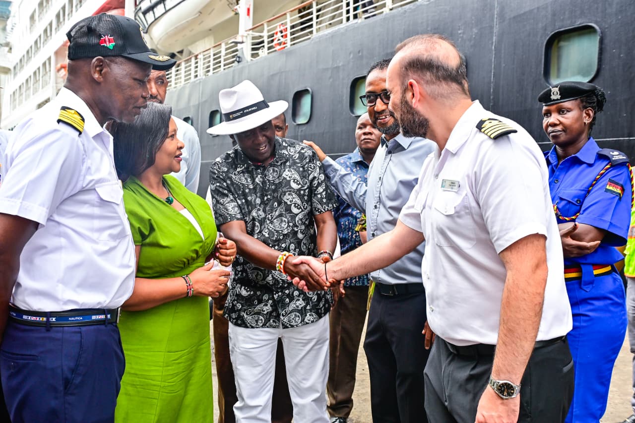 2026 Cruise Ship Tourism on the rise as MV Azamara Docks at Mombasa Port.