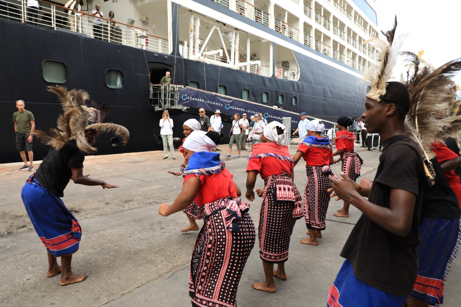 2026 Cruise Ship Tourism on the rise as MV Azamara Docks at Mombasa Port.