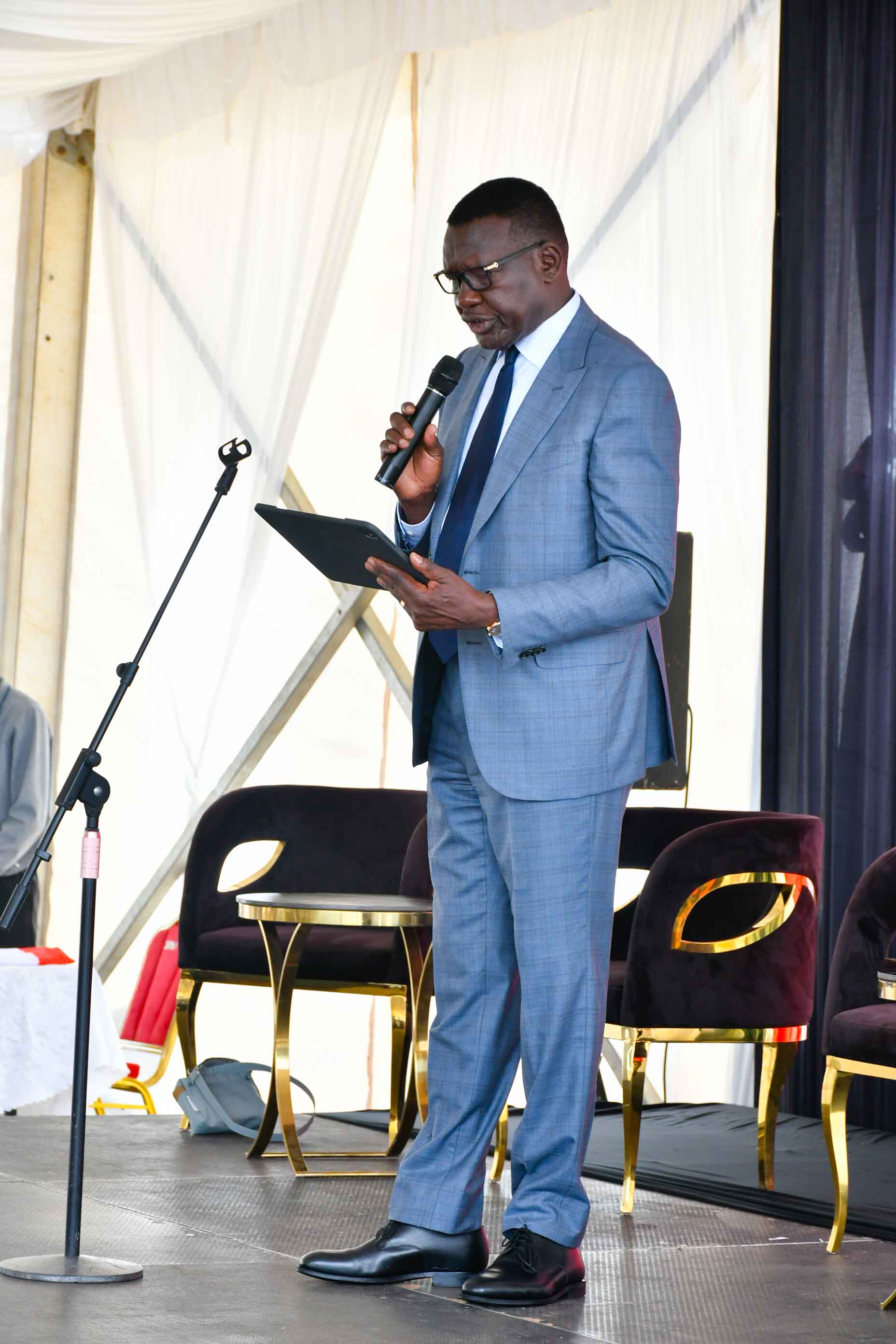 Royal Couple King and Queen of the Netherlands tour the Naivasha Inland Container Depot