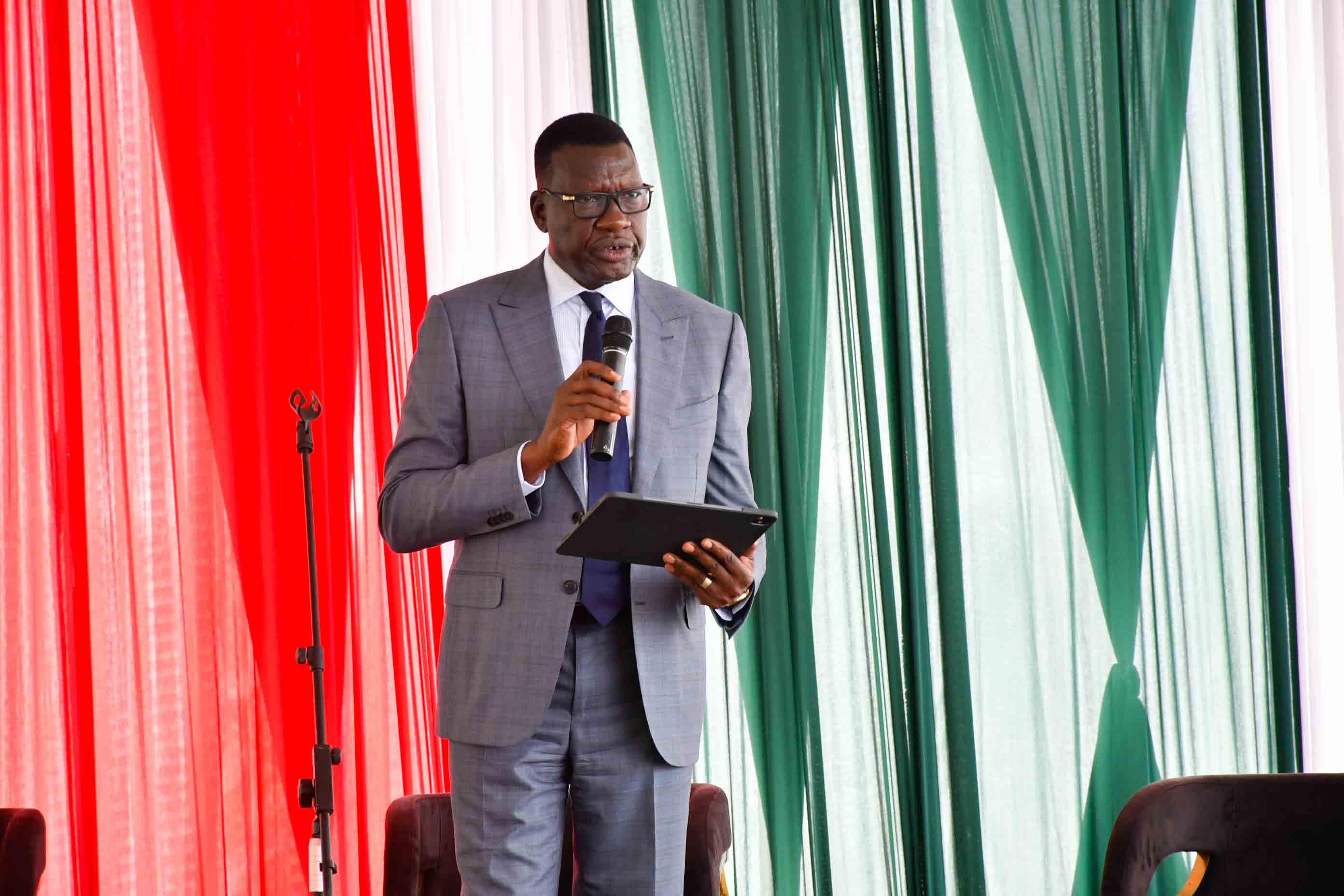 Royal Couple King and Queen of the Netherlands tour the Naivasha Inland Container Depot
