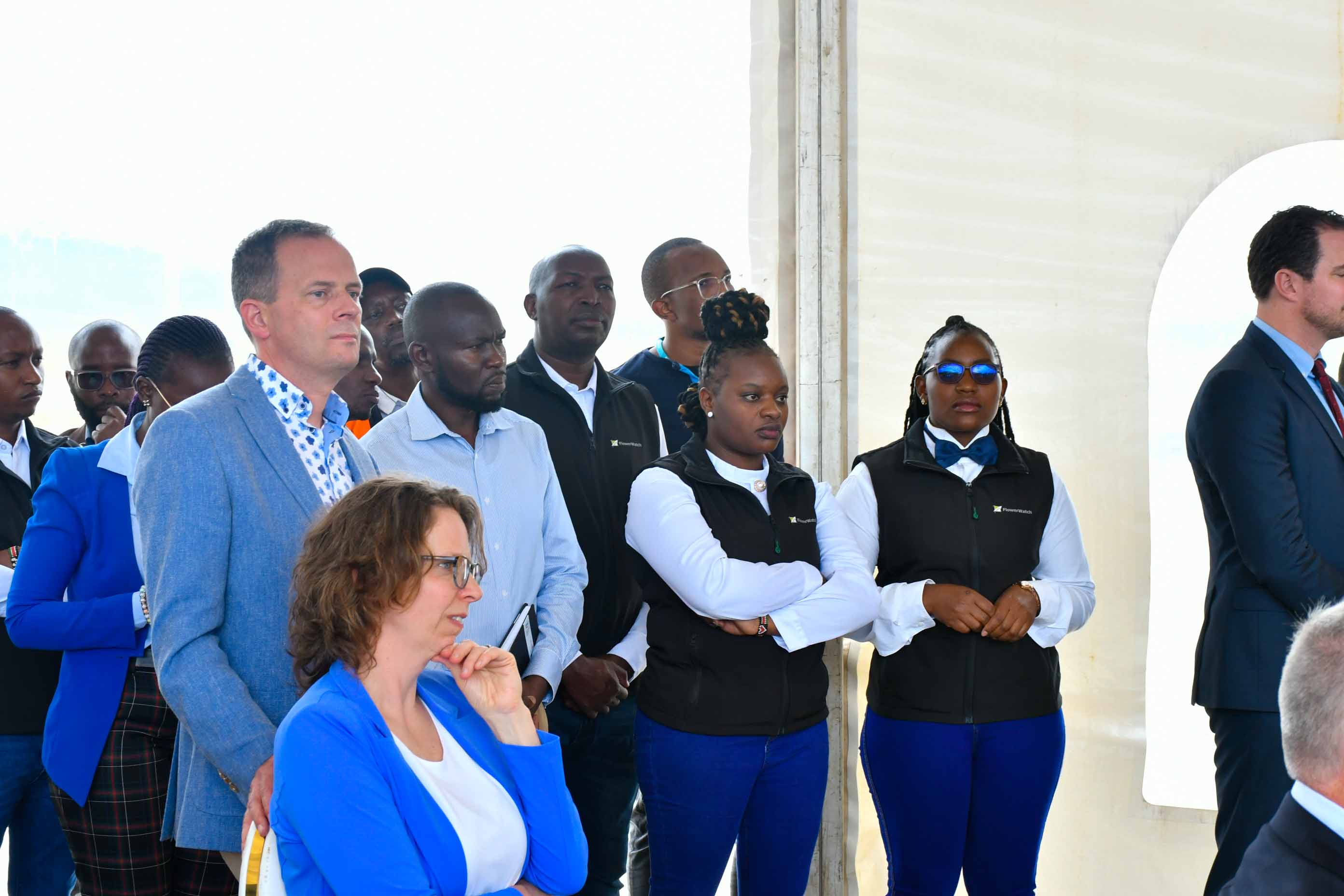 Royal Couple King and Queen of the Netherlands tour the Naivasha Inland Container Depot