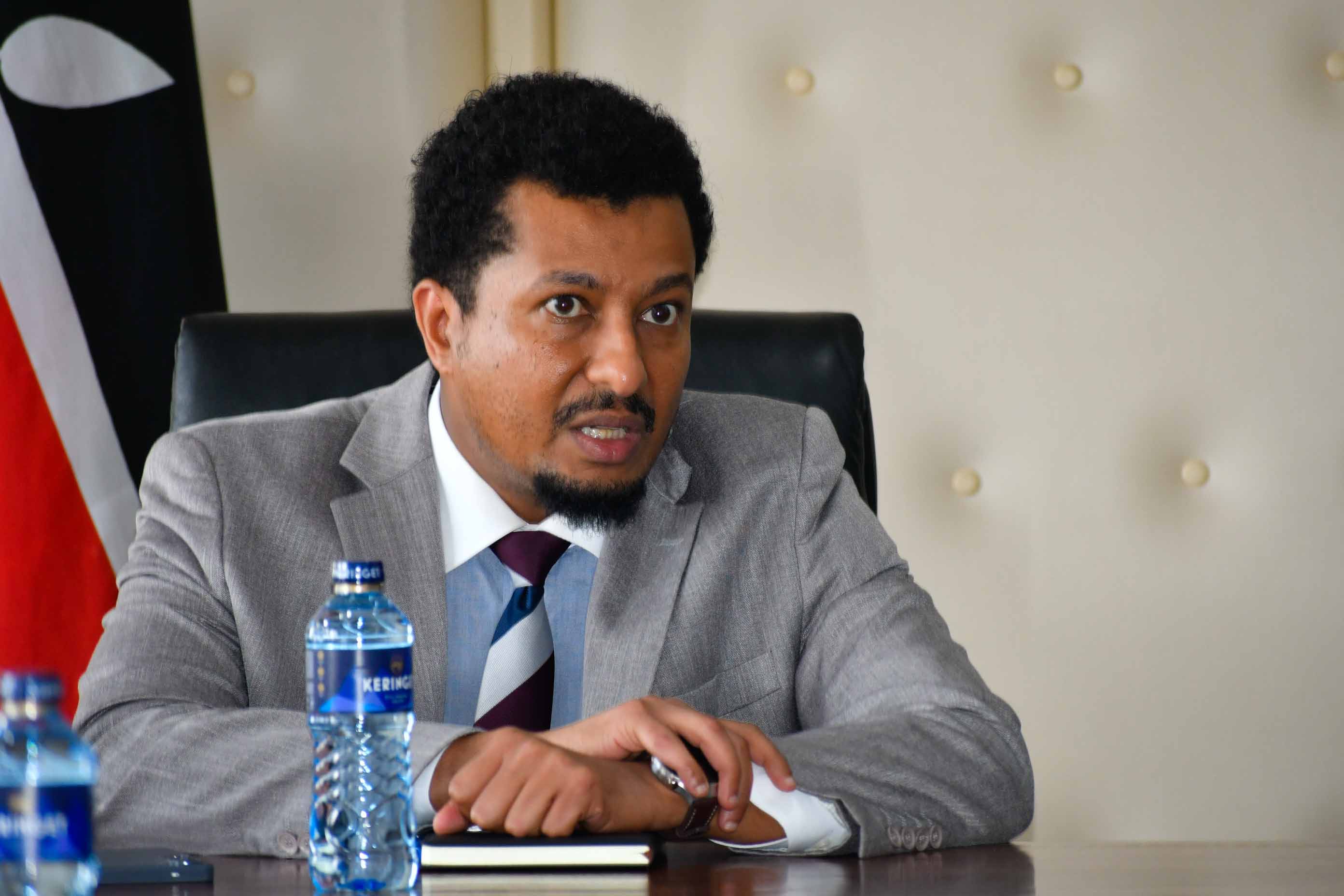 PS Teresia Mbaika Pays Courtesy Call to PS Mohamed Daghar