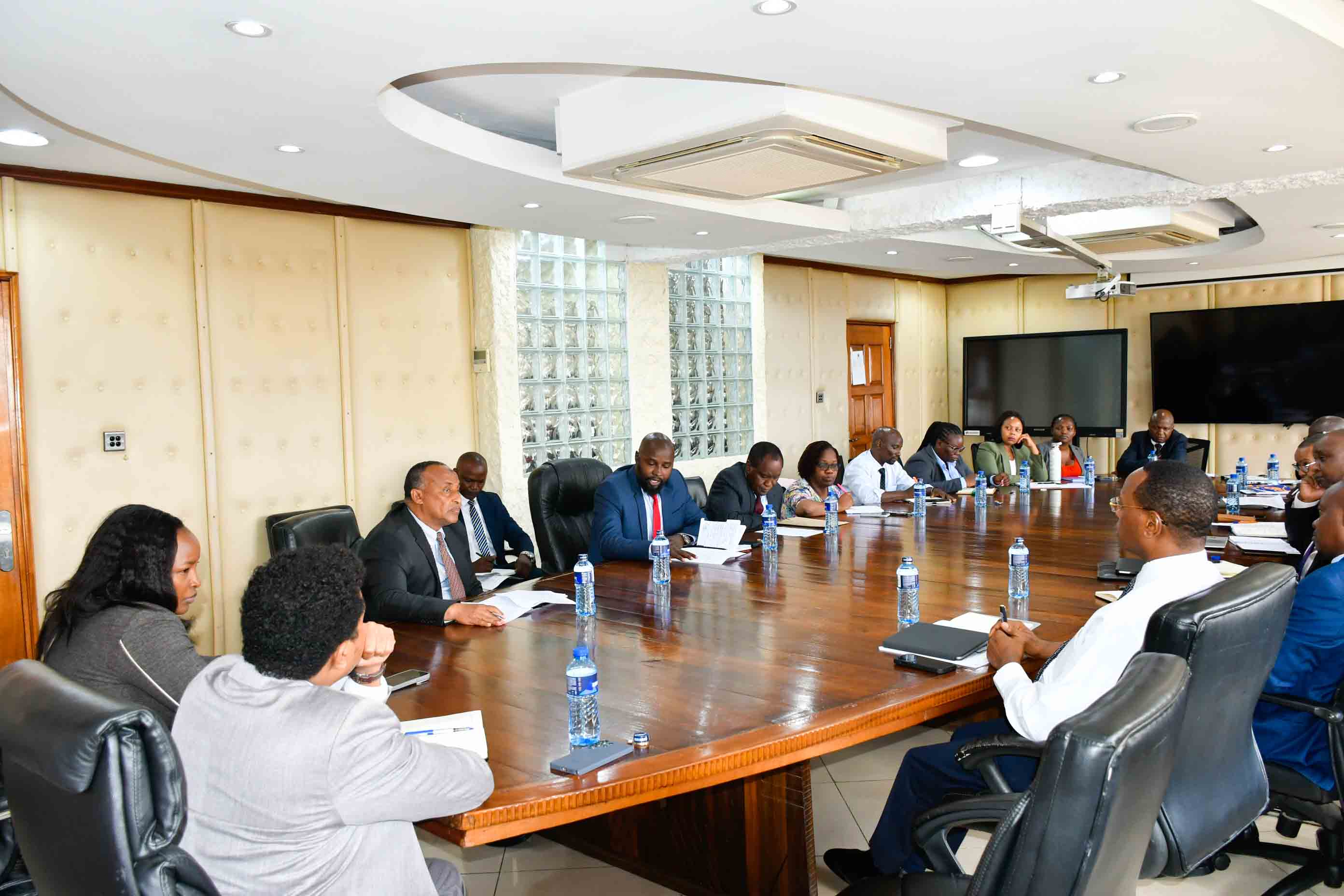 PS Teresia Mbaika Pays Courtesy Call to PS Mohamed Daghar