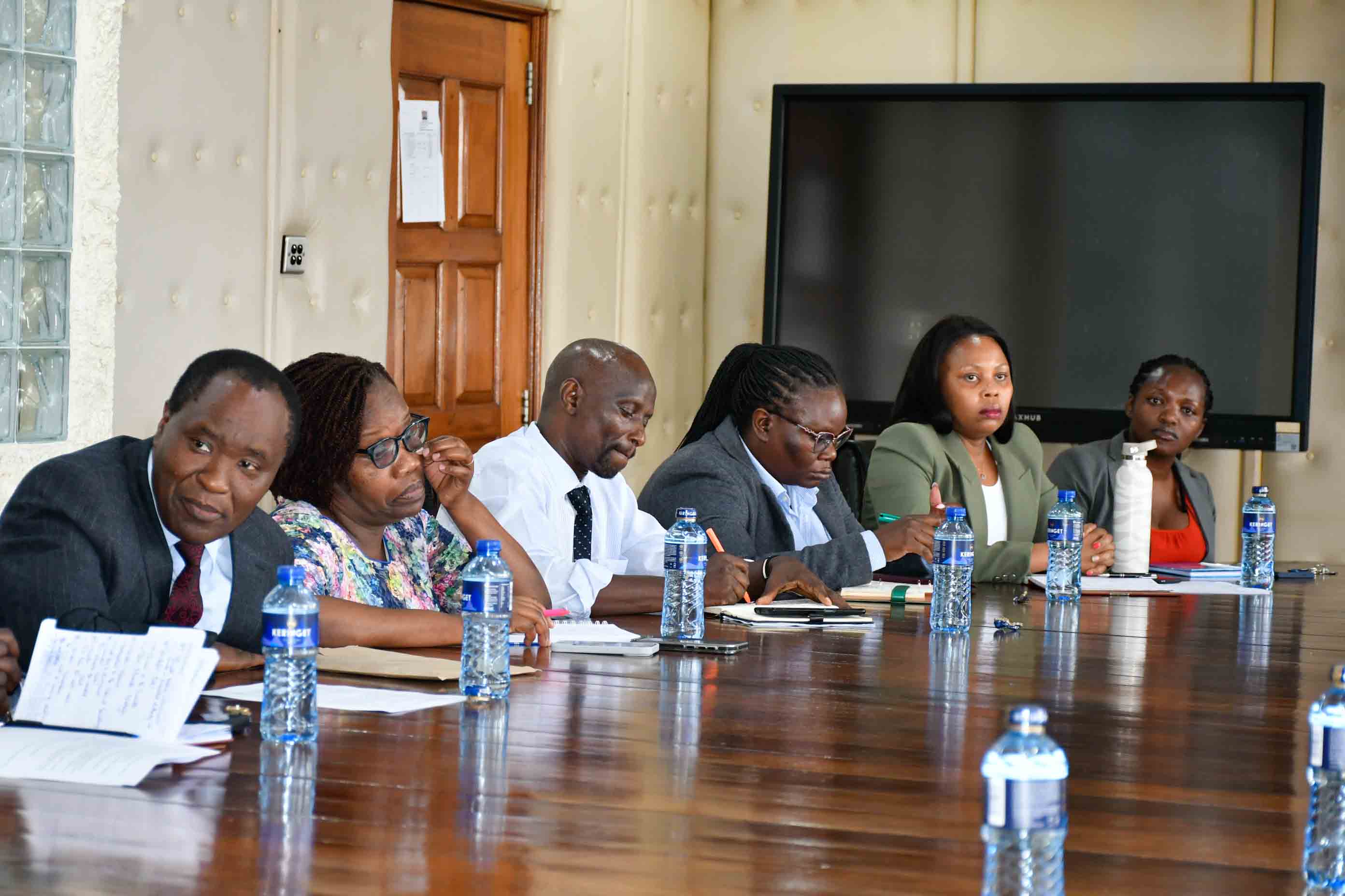 PS Teresia Mbaika Pays Courtesy Call to PS Mohamed Daghar