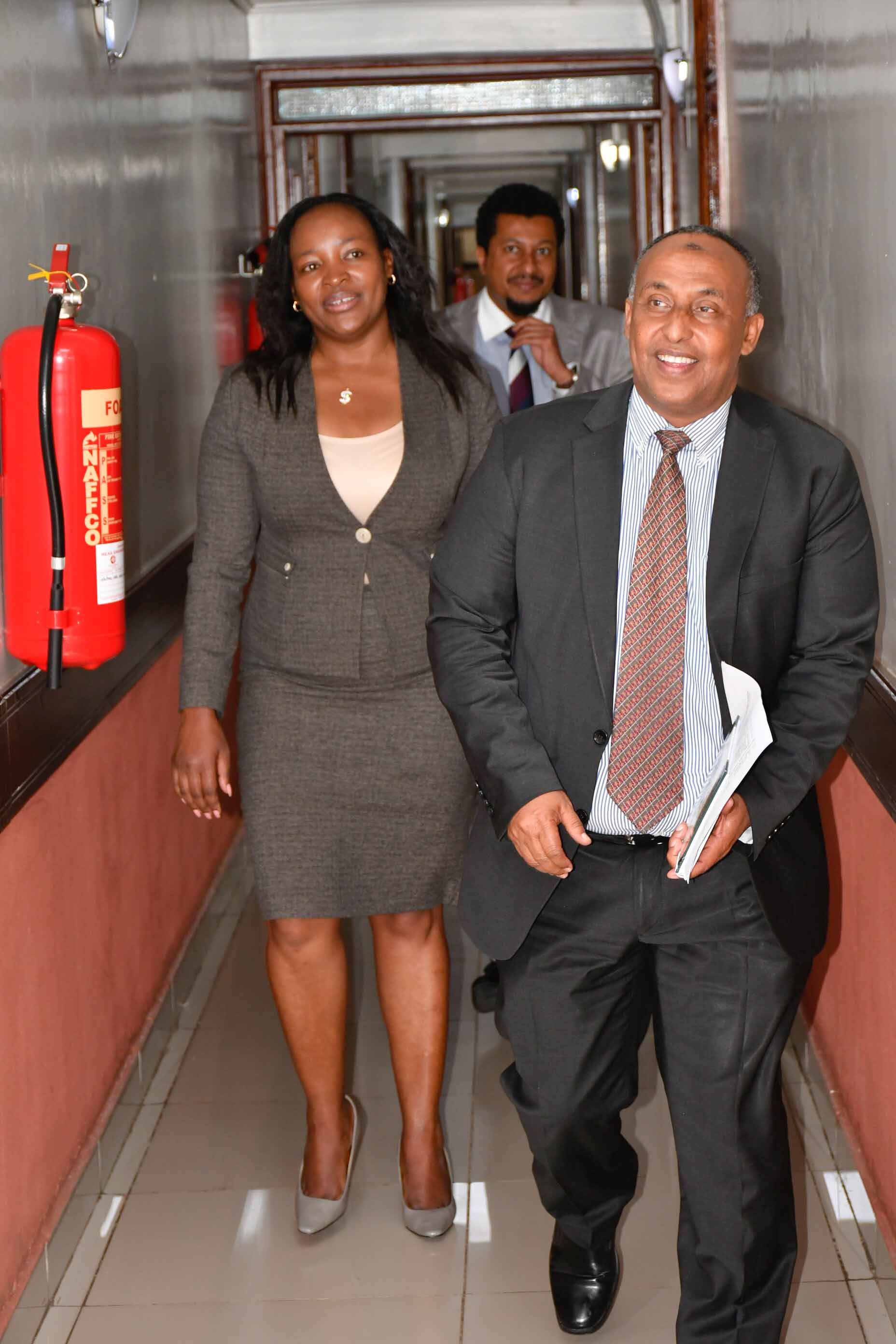 PS Teresia Mbaika Pays Courtesy Call to PS Mohamed Daghar