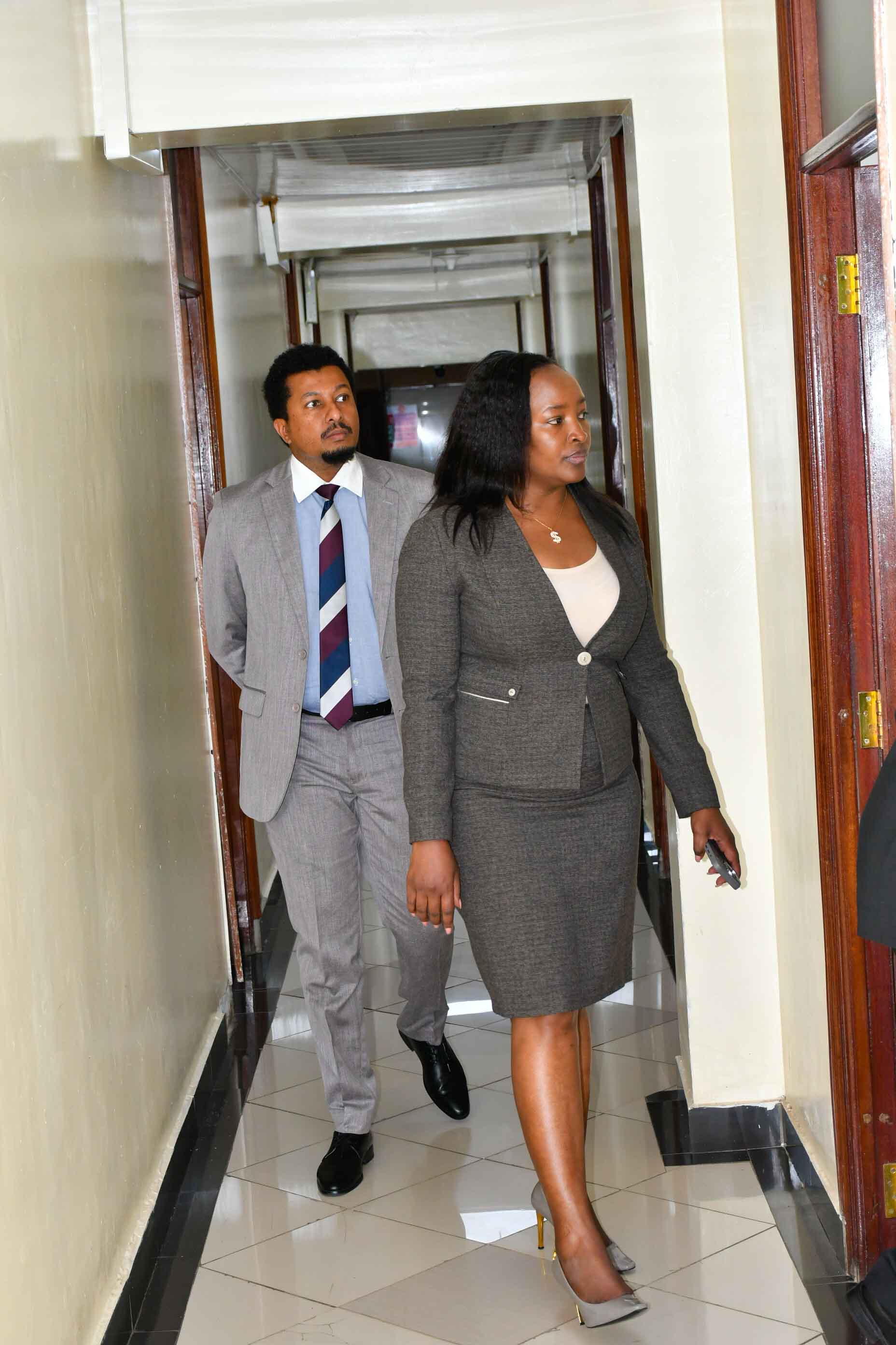 PS Teresia Mbaika Pays Courtesy Call to PS Mohamed Daghar