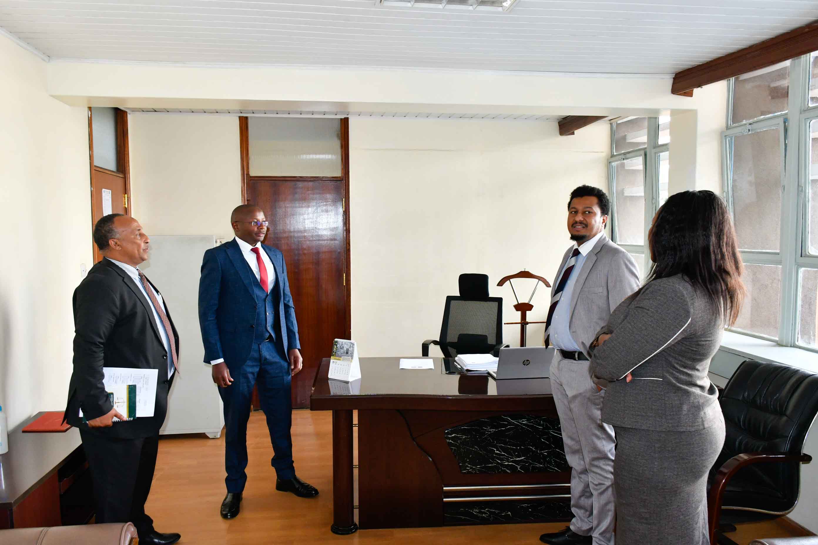 PS Teresia Mbaika Pays Courtesy Call to PS Mohamed Daghar