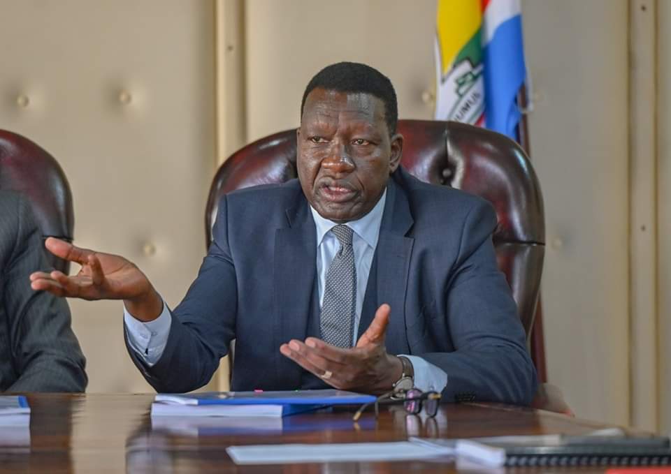 CS Kipchumba Murkomen Hands over Ministry to CS Davis Chirchir