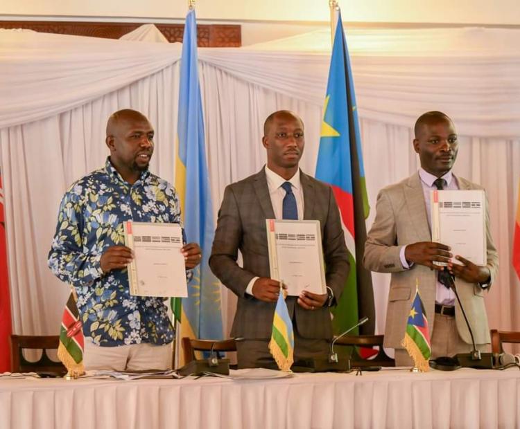Kenya, Uganda, Rwanda and Democratic Republic of Congo Issue Joint Communique Following Standard Gauge Railway Cluster Ministerial Meeting
