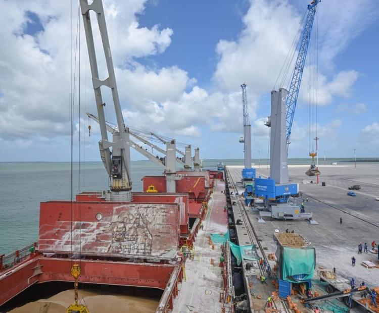 CS Tours Lamu Port as Landmark Ethiopian Cargo Vessel Docks 