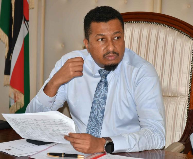 PS Daghar Signs FY 2024/2025 Performance Contracts with Departmental Heads