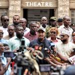 PS Transport,MD KR,Mvita MP, Senator Mombasa and Officials of Little Theatre Club